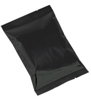 2 oz. Metallized Flat Pouch - Black