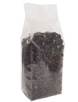 16 oz. Poly Gusseted Bag - Clear