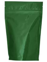 4 oz. Foil Stand Up Zip Pouch with Easy Tear Line - Green