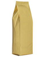 4 oz. Foil Gusseted Bag - Gold