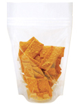 2 oz. Snack Pack Stand Up Pouch with Hang Hole - Clear